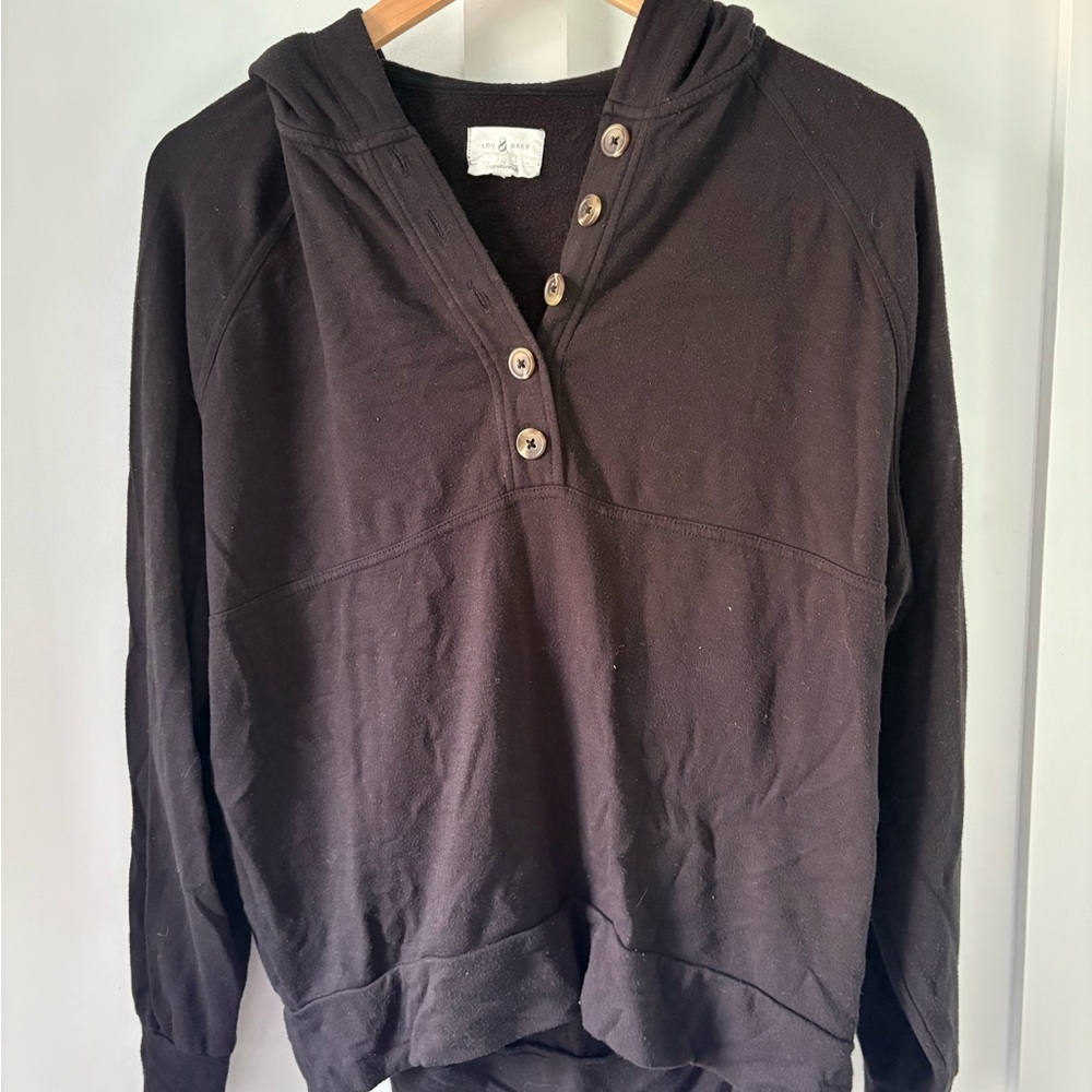 Lou & Grey Black Pullover